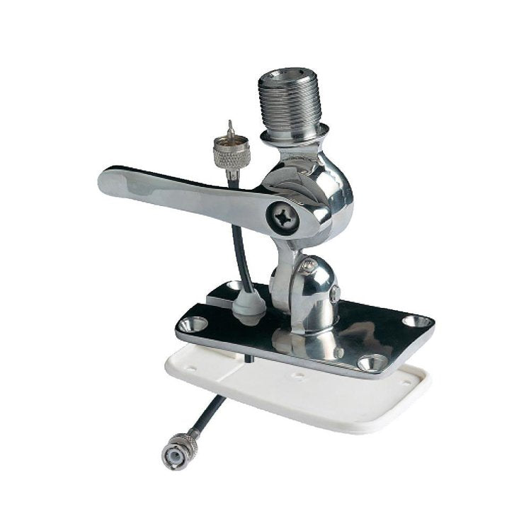 Glomex 4 Way Stainless Steel Ratchet Mount