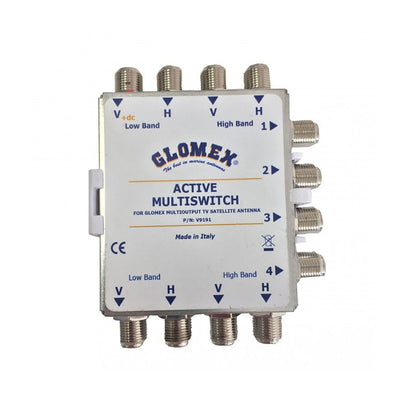 Glomex Satelite Tv Dome Active Multiswitch 4X4