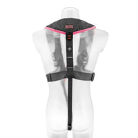 Besto Comfort Fit 180N Enhanced Style Auto/Harness Lifejacket - Black/Pink