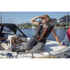Besto Comfort Fit 180N Enhanced Style Auto/Harness Lifejacket - Black/Orange