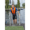 Dinghy Zipper 50N Buoyancy Aid Orange/Black