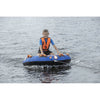 Dinghy Zipper 50N Buoyancy Aid Orange/Black