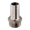 Nickel Plated Hose Connector M 1"1/2x40mm - Retail Pack