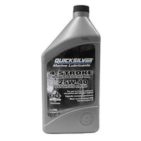 Quicksilver 4-Stroke Marine Synthetic Oil 25W40 - 1 Ltr