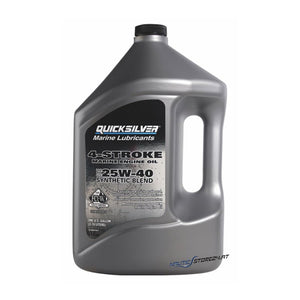 Quicksilver 4-Stroke Marine Synthetic Oil 25W40 - 4 Ltr