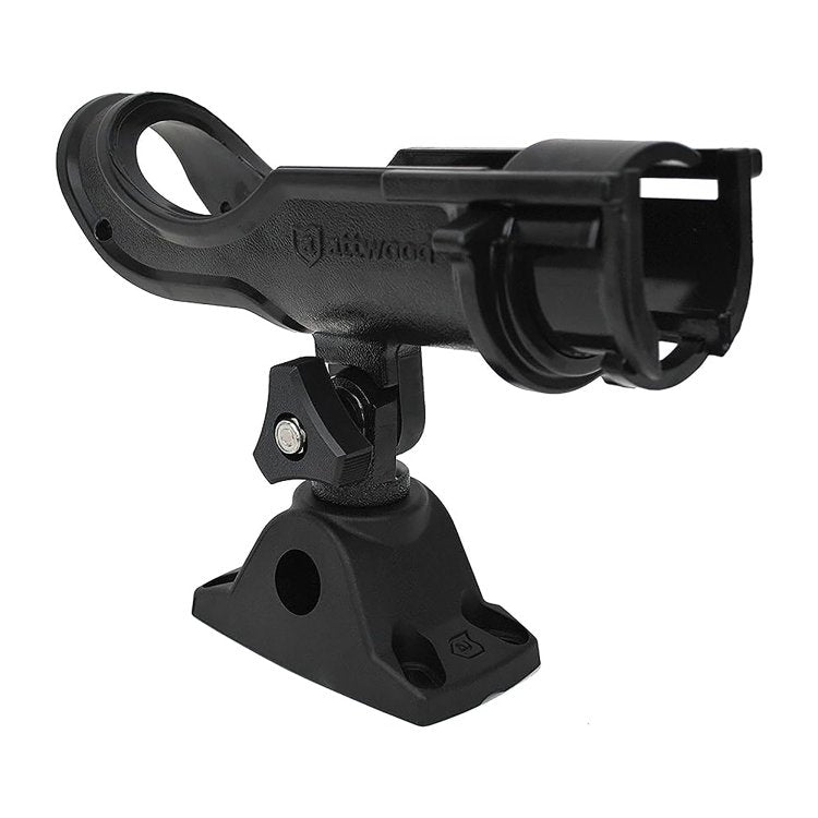 Attwood Heavy Duty Adjustable Rod Holder - Black