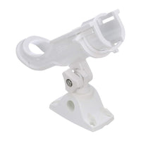 Attwood Heavy Duty Adjustable Rod Holder - White