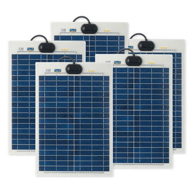 Solar Technology 20W Flexi Solar Panel Kit Bulk Pack (5 Panels)