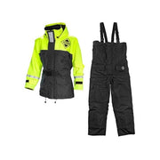 Fladen 2 Piece Flotation Suit in Black - Jacket and Bib & Brace Trousers