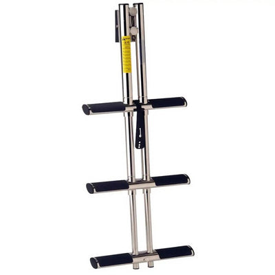 Garelick 3-Step Telescopic Stainless Steel Ladder