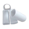 Dock Double D-Profile - White