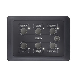 CZone 6-Way Waterproof Keypad 3x2 Landscape