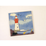 Lighthouse and Boat Pot Rest