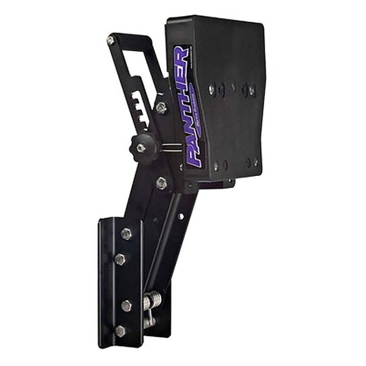 Panther Black Anodised Auxiliary Engine Bracket - 35 HP