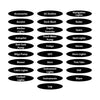 BEP Label Pack For Waterproof Series Switch Panels 900-WP