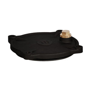 Black Anodized Aluminium Cover, w/ Air Vent & O-Ring For 3283  -DN50