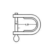 D-Shackles Stripmodel - Profiled