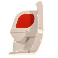 F45S L/H Pelmet Cap White (98655-556) - 98655-556