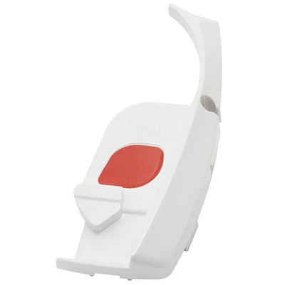 F70 Polar White Left Hand Pelmet End Cap (98673-132) - 98673-132