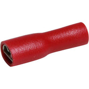 AMC Terminal Female Spade 4.8mm Covered Red (50)