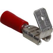AMC Terminal Piggy Back Connector 6.3mm Red (50)