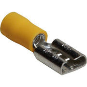 AMC Terminal Female Spade 9.5mm Yellow (50)