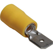 AMC Terminal Male Spade 6.3mm Yellow (50)
