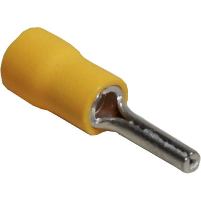 AMC Terminal End Connector 2.7mm Yellow (50)