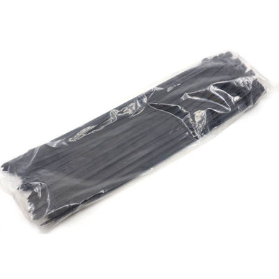 AMC Cable Tie 9mm x 430mm Black (79kg / Pack of 100)