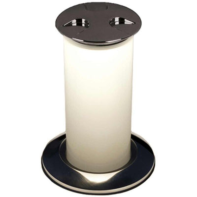 Quick Secret LED Light in Stainless Steel (3W / Warm White / 12 & 24V)