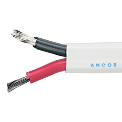 Ancor Tin Cable 2 Core-Fl 30m/100 White 12 AWG