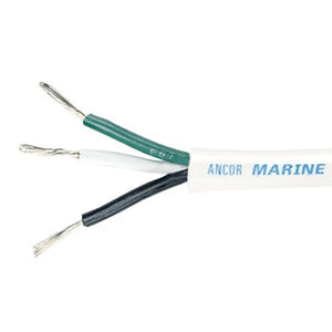 Ancor Tin Cable 3 Core 30m/100 White 14 AWG - ChasNewensMarine