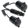 Blue Sea 12V DC Plug + Dual Ext Socket - ChasNewensMarine