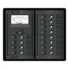 Blue Sea 360 DC Circuit Breaker Panel 12 Position + Meter - ChasNewensMarine