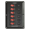 Blue Sea Panel Below Deck 12V DC Circuit Breaker 6 Position - ChasNewensMarine