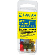 Blue Sea Fuse Kit ATO/ATC 5A 10A 15A 20A 25A & 30A (Pack of 6)
