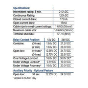 Blue Sea Auto Charging Relay Battery link 120A 12/24V