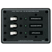 Blue Sea Panel 230V AC 3 Circuit Breaker