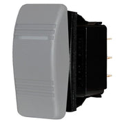 Blue Sea Contura Switch DPDT (On)/Off/On Grey LED