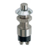 Quick 230C5 Push Button Switch in Chromed Brass (30A) - ChasNewensMarine