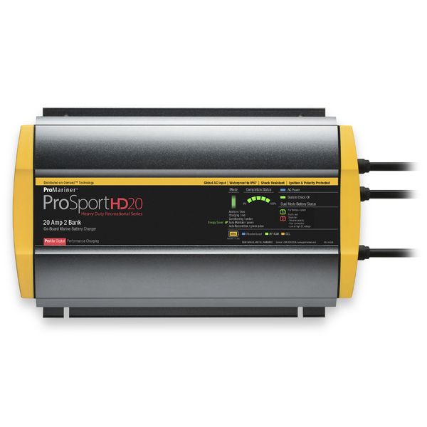 Promariner ProSportHD 20 Battery Charger 12-24V/20A 2 Out