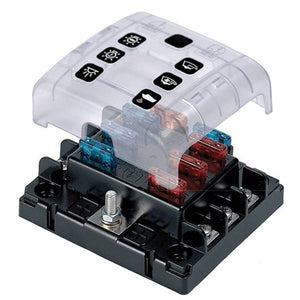 BEP ATC 6-Way Fuse Holder Quick Connect - ChasNewensMarine
