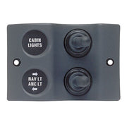 BEP Waterproof Switch Panel Micro 1x 2-Way 1x 3-Way