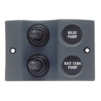 BEP Waterproof Switch Panel Micro 2x 2-Way