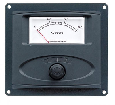 BEP 80-601-0022-00 Panel Mounted Analog Battery Condition Meter (expanded scale 0-150V AC range)