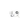 Lockable latch with Key SS316