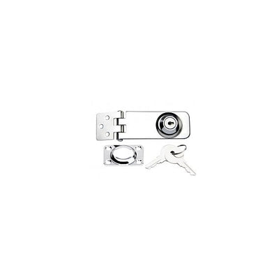Lockable latch with Key SS316