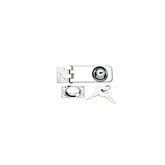 Lockable latch with Key SS316