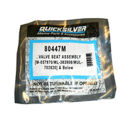 VALVE SEAT ASSEMBLY 
[M-057970/ML-383908/MUL-702820] & Below 80447M    Mercury Mariner Spares & Parts