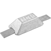 MG Duff ZD75 Straight Zinc Hull Anode for Salt Waters (0.5kg, Weld On)  812010